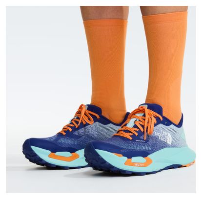 Chaussures Trail The North Face Vectiv Enduris 4 Bleu/Orange Femme