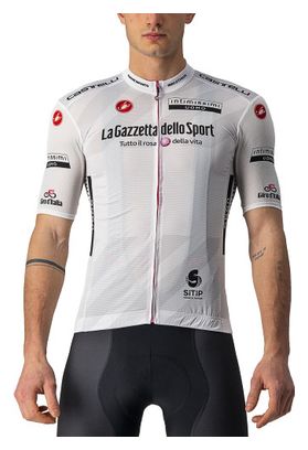 Maillot Castelli Giro 104 Race manga corta blanco