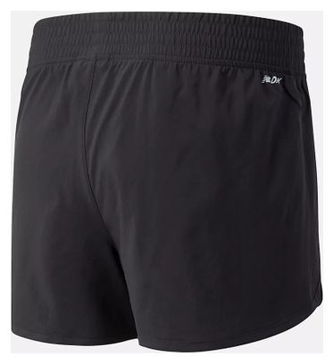 Short New Balance Core 3in Noir Femme