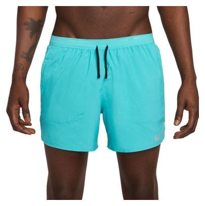 Nike Dri-Fit Stride 5in Short Blauw Heren