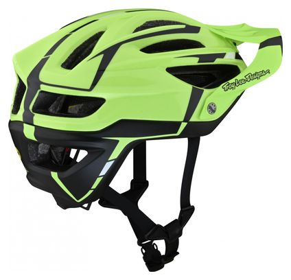 All Mountain Helm Troy Lee Designs A2 MIPS SILVER Green/Grey
