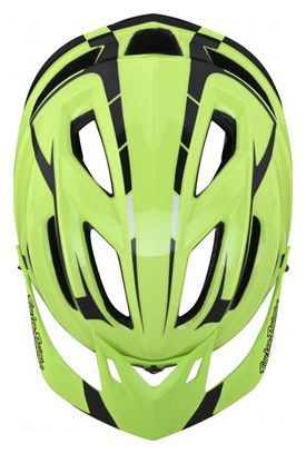 All Mountain Helm Troy Lee Designs A2 MIPS SILVER Green/Grey