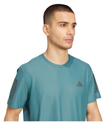 Maglia a maniche corte adidas Performance Own the Run Uomo Verde