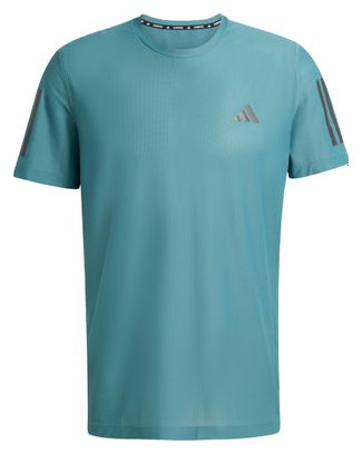 Maglia a maniche corte adidas Performance Own the Run Uomo Verde