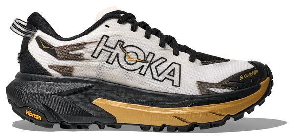 Women's Hoka Mafate 5 Trail Shoes Black/Gold