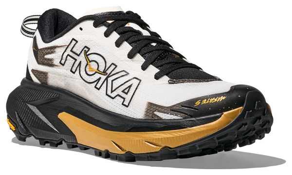 Women's Hoka Mafate 5 Trail Shoes Black/Gold