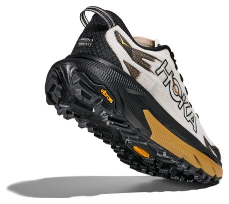 Women's Hoka Mafate 5 Trail Shoes Black/Gold