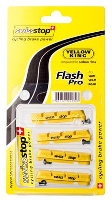 SwissStop FlashPro Yellow King Bremsbeläge