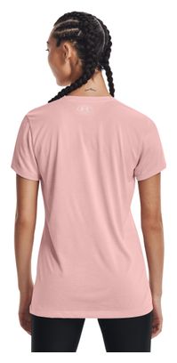 Under Armor Tech Twist Pink Women&#39;s Short Sleeve Jersey
