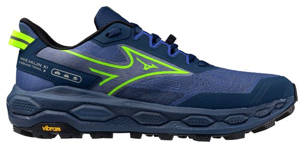 Chaussures Trail Mizuno Wave Mujin 11 Bleu Homme