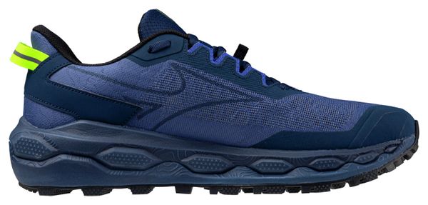 Chaussures Trail Mizuno Wave Mujin 11 Bleu Homme