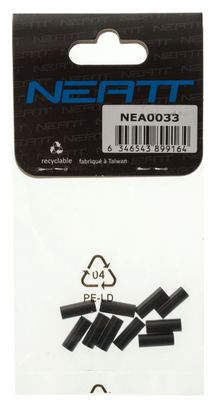 NEATT Embouts de gaine de dérailleur (10 pieces) Noir