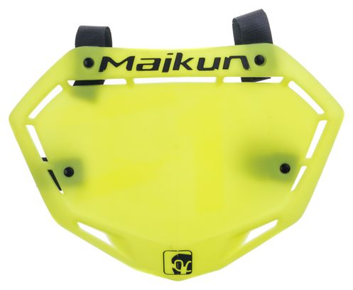 MAIKUN 3D Race Plate Neon Yellow