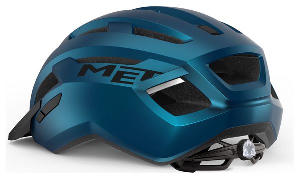 MET Allroad Helm Blau Metallic Mat