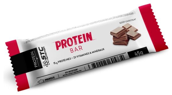 STC Nutrition - Protein Bar - 5 barres de 45 g - Chocolate