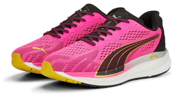 Puma Magnify Nitro Surge Running-Schuhe Pink / Schwarz Damen