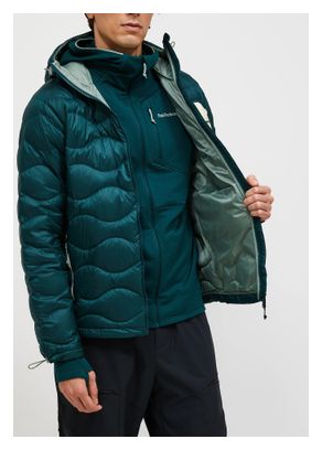 Piumino Peak Performance Helium Utility Down Hood Verde Uomo
