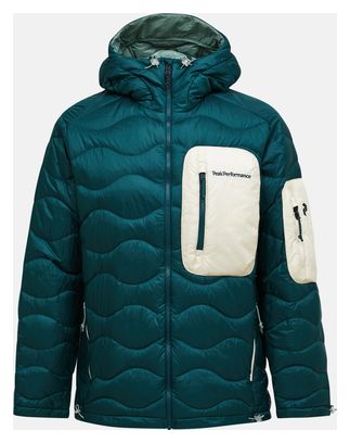 Piumino Peak Performance Helium Utility Down Hood Verde Uomo