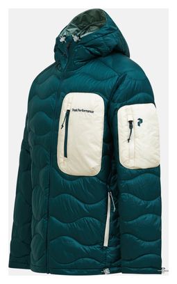 Piumino Peak Performance Helium Utility Down Hood Verde Uomo