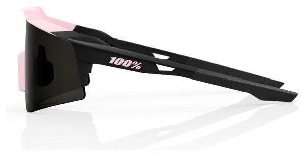 100% Speedcraft SL Soft Tact Brille Pink - Rauchiges Visier
