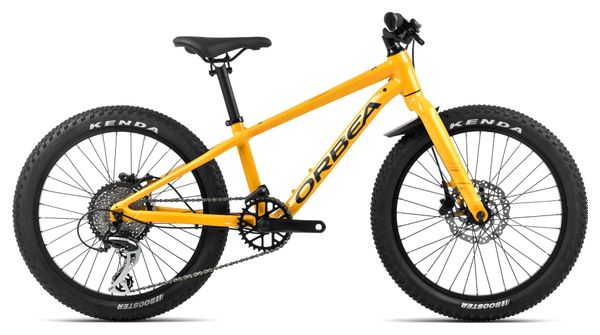 Orbea MX 20 Team Disc Niños MTB Shimano Acera 8S 20'' Amarillo Mango 2024 4 - 7 Años