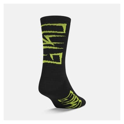 Giro Sesonal Merinos Wool Socks Black / Green