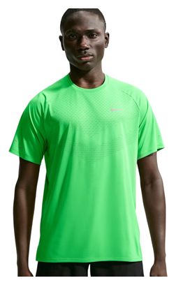 Nike Stride hardloop-T-shirt voor heren, groen