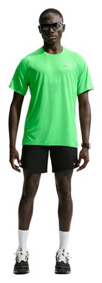 Nike Stride hardloop-T-shirt voor heren, groen