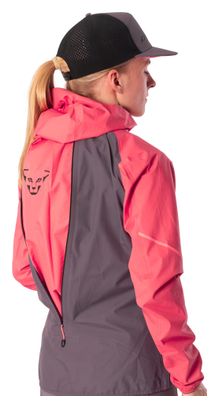 Giacca impermeabile Dynafit Alpine 3L viola/rosa da donna