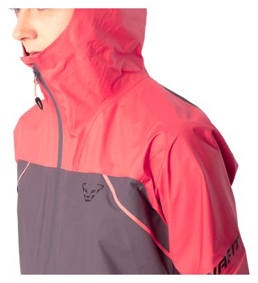 Giacca impermeabile Dynafit Alpine 3L viola/rosa da donna