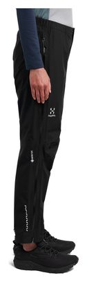 Pantaloni impermeabili Haglöfs L.I.M Gore-Tex Donna Nero