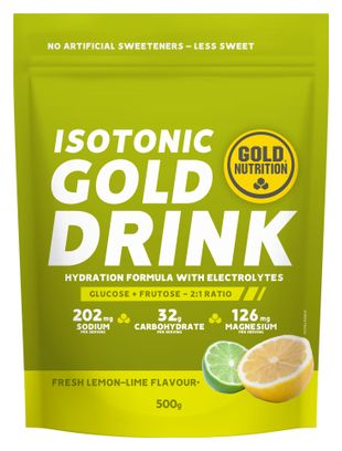 GoldNutrition Bebida Energética Gold Drink Limón 500g