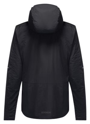 Veste Coupe-Vent Gore-Wear Fernflow Noir Femme