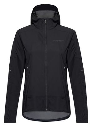 Veste Coupe-Vent Gore-Wear Fernflow Noir Femme