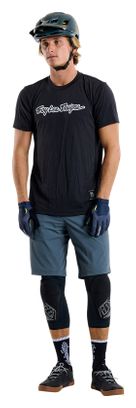 Kurzarm Trikot Troy Lee Designs Skyline Ride Schwarz
