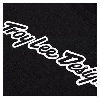 Kurzarm Trikot Troy Lee Designs Skyline Ride Schwarz
