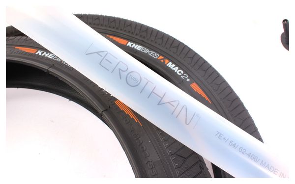 Pneus BMX 2x MAC2+ fil noir + 2x chambre à air Schwalbe Aerothan