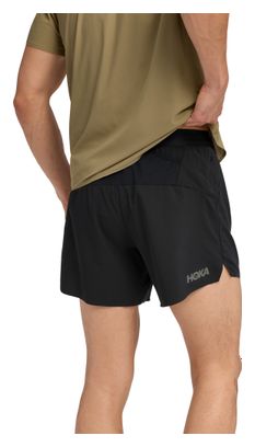 Slip Hoka Glide 5in nero da uomo