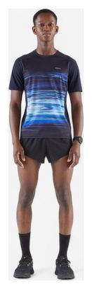 Kiprun Run 900 Lichte Trui met Korte Mouwen Blauw
