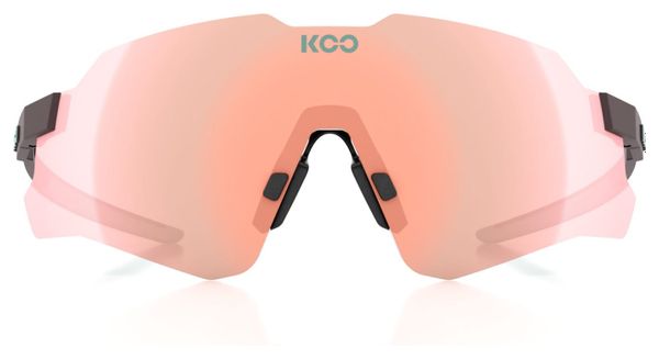 Occhiali da sole KOO Nebula Unisex Nero e Oro Rosa