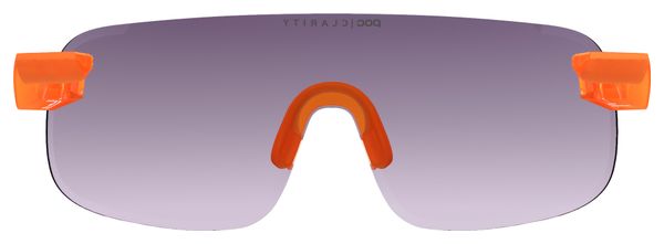 POC Elicit Sunglasses, Orange Translucent/Clarity Road, Partly Sunny Gold