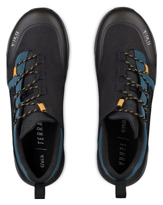 Fizik Terra Ergolace X2 Mountain Bike Shoes Black/Turquoise