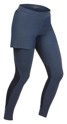 Legging Short Quechua FH900 Bleu Femme XL