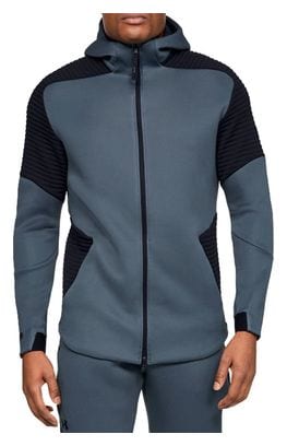 Under Armour Unstoppable Move Fullzip Hoodie 1320705-073 Homme sweat-shirts Gris