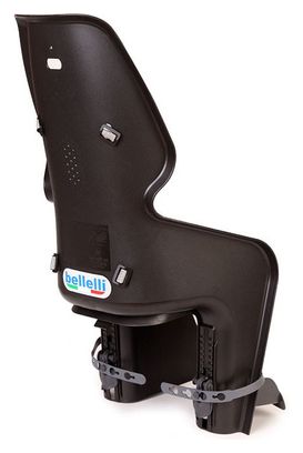 Babytrage bellelli lotus standard b-fix am schwarzen Rahmen