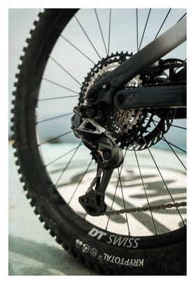 VTT Électrique Tout-Suspendu Lapierre Overvolt AM CF 10.8 Shimano 12V 800Wh Bosch 120 Nm MX (29/27.5'') Blanc/Gris2026