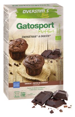 Overstims Gatosport BIO Energy cake Muffins Chocolate 400g