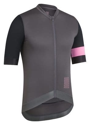 Maillot Manches Courtes Rapha Pro Team Training Gris/Rose