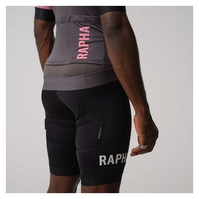 Rapha Pro Team Training Short Sleeve Jersey Grijs/Roze