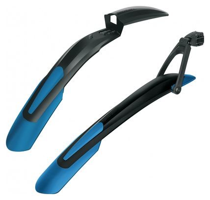 Paar SKS Shockblade & X-Blade Kotflügel Set Blau